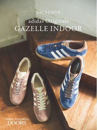 adidas OriginalsよりURBAN RESEARCH DOORS 限定モデル『GAZELLE INDOOR』が登場！