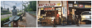 アート作品が並ぶ街並みやレトロな博物館が会場となります