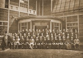 東京写真専門学校 第一回卒業式記念写真 東京写真専門学校 第一回卒業式記念写真
