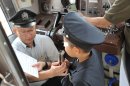 車掌体験