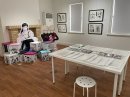展示室内観(ミギとダリ原画) 展示室内観(ミギとダリ原画)
